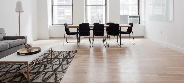 Furniture to be relocated by long distance movers in Maryland.