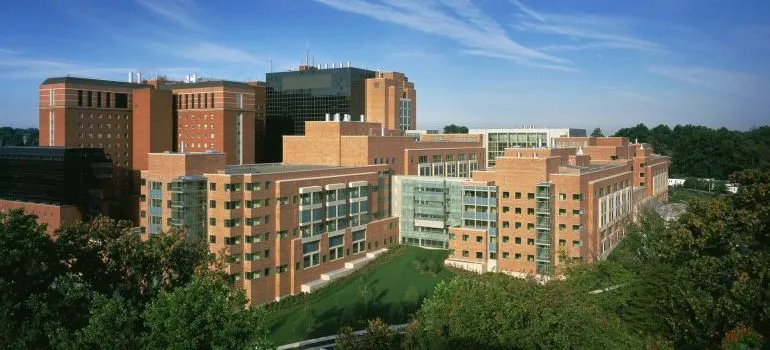 NIH Clinical Center in Bethesda, MD