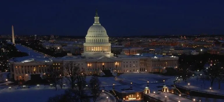 Washington DC at night