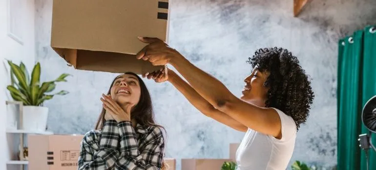 two women who know how to get ready for moving to Rockville