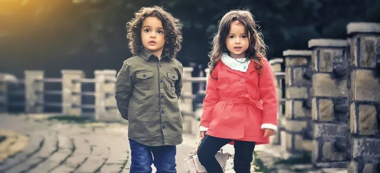 kids standing - prepare kids for moving to NYC
