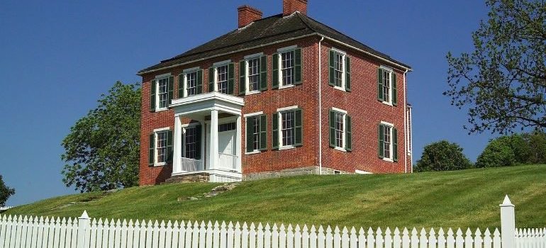 a huge family home in Maryland