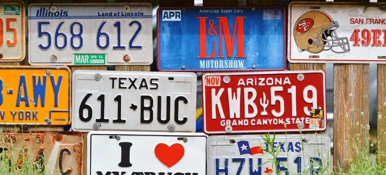 License plates