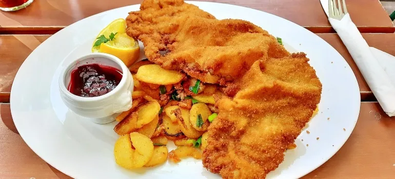 german food on a plate