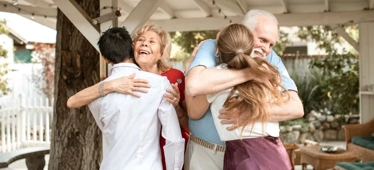 People enjoying the benefits of retiring in Maryland
