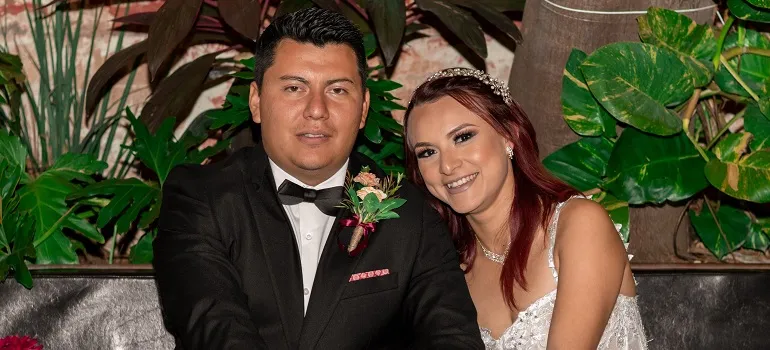 a married couple ready for places in Maryland for newlyweds