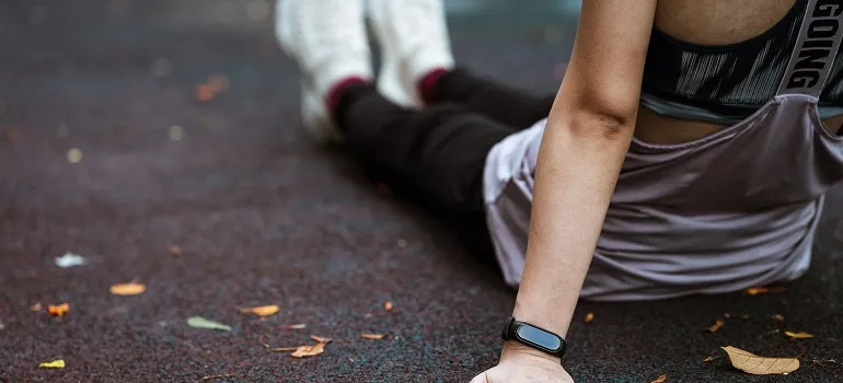 a girl following our interstate moving safety tips
