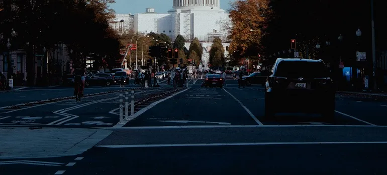 busy streets of DC