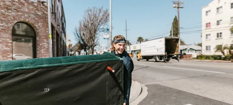 A man who knows how hard it is to find movers in DC last minute.