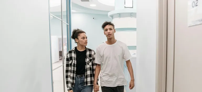 a couple using healthcare services in Montgomery County