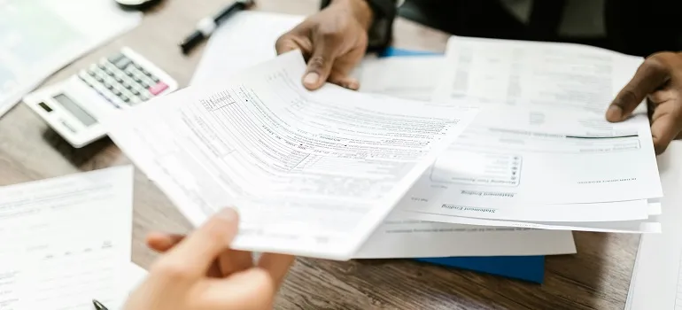 a doctor explaining healthcare services