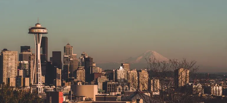 The Washington cityscape.