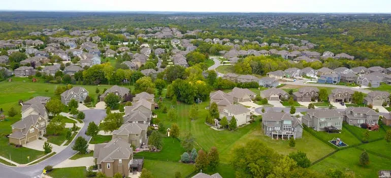 A nice neighborhood with a slower paced life after your move to Maryland.