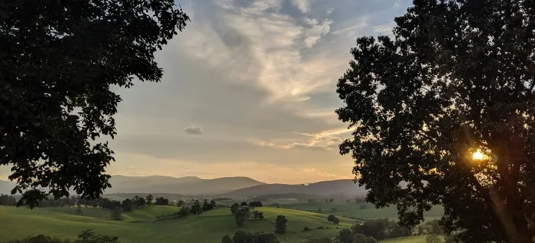 Landscape in Virginia.