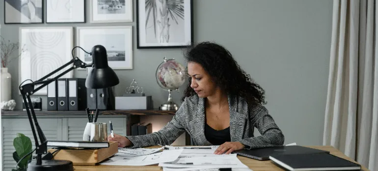 A woman adjusting to slower living in Maryland countryside while making priorities
